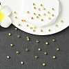 SHEGRACE Brass Round Beads XGRPCU698-291G-4