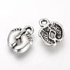 Jewelry Tibetan Style Alloy Charms TIBE-Q070-15AS-RS-1