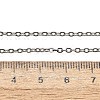 Non-Tarnish Unisex Classic Plain 304 Stainless Steel Mens Womens Necklaces STAS-H325-P-3