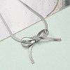 304 Stainless Steel Herringbone Chains Bracelets BJEW-C084-01P-3