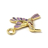 Brass Micro Pave Cubic Zirconia Pendants KK-A163-01G-1-4