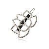 Lotus Alloy Hollow Geometric Hair Pin OHAR-PW0003-054A-1