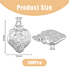 100Pcs 304 Stainless Steel Charms STAS-DC0014-98-2