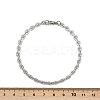 201 Stainless Steel Cuba Style Chian Bracelet for Men LS-BJEW-B138-06P-03-5