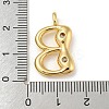 Rack Plating Brass Micro Pave Cubic Zirconia Pendants KK-A200-24G-B-3