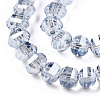 Electroplate Glass Beads Strands EGLA-Q094-A04-2