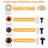 15 Styles Plastic Doll Craft Eyes DIY-FH0006-80-2