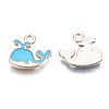 Alloy Enamel Charms ENAM-S115-037D-2