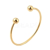 Ion Plating(IP) 304 Stainless Steel European Style Bangles Making PPJ-G001-04G-01-3