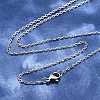 Tarnish Resistant Trendy Unisex 304 Stainless Steel Cable Chain Necklaces NJEW-M047-B-01-1