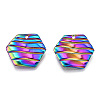 Ion Plating(IP) 304 Stainless Steel Pendants STAS-T063-204M-2