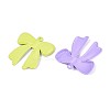 Spray Painted Alloy Big Pendants PALLOY-T092-83M-2