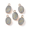Natural Labradorite Pendants G-C102-08C-G-1