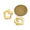 Ion Plating(IP) 304 Stainless Steel Stud Earrings EJEW-K268-11G-5