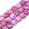 Dyed Natural Crazy Lace Agate Beads Strands G-S273-11-3