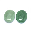 Natural Green Aventurine Oval Palm Stone G-P415-55A-2