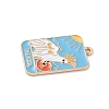 Tarot Alloy Enamel Pendants ENAM-A008-47KCG-01-2