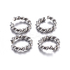 Tarnish Resistant 304 Stainless Steel Open Jump Rings STAS-F191-1P1-A-1