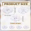 10Pcs 3D Flower Chiffon Applqiues PATC-LP0001-24-2