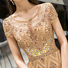 Flower Pattern Rhinstone Appliques AJEW-FG0002-40A-6