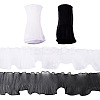 2Pcs 2 Color Nylon Pleated Lace Trim OCOR-TA0002-75-1