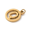304 Stainless Steel Charms
with Jump Ring STAS-R001-02G-Q-2