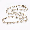 304 Stainless Steel Chain Necklaces LS-STAS-P164-11G-1