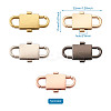 5 Colors Adjustable Alloy Chain Buckles PALLOY-TA0001-91-RS-31