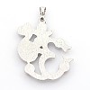 Vintage Chakra Jewelry Gemstone Pendants G-I114-01-2