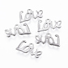 Tarnish Resistant 201 Stainless Steel Charms STAS-K154-24P-1
