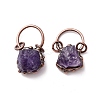 Natural Amethys Pendants G-M383-26A-2
