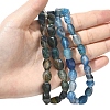 1 Strand Natural Dragon Veins Agate Beads Strands G-YW0002-59A-4