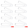 Flat Round Glass Biochemical Petri Dish GLAA-OC0001-17-2