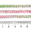 Transparent Painted Glass Beads Strands LS-DGLA-A034-T3mm-A18-3