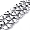 Non-magnetic Synthetic Hematite Beads Strands G-B014-10A-03-1