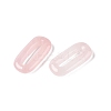 Natural Rose Quartz Oval Pendants G-N342-105C-2