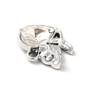 Rack Plating Alloy Charms PALLOY-O106-08P-01-3