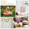 15Yards 3 Styles Polyester Hollow Leaf Ribbons OCOR-TA0002-79A-7