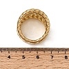 304 Stainless Steel Wide Band Finger Rings SA-CBAB122-05G-01-5