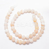 Natural Druzy Geode Agate Bead Strands G-K166-09-10mm-01-4