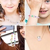 60G 6 Styles Transparent Acrylic Beads Sets TACR-YW0002-50-6