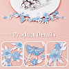 4Pcs Polyester Embroidered Sew on/Iron on Collar Decoration DIY-GF0006-08A-6