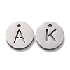 Non-Tarnish 304 Stainless Steel Charms STAS-P212-15P-M-2