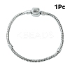 1Pc Brass European Style Bracelets For Jewelry Making MAK-YW0001-20-1