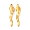 Ion Plating(IP) 304 Stainless Steel Pendants STAS-N103-173G-1