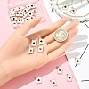 32Pcs 4 Styles Rack Plating Alloy Charms ENAM-YW0005-57-3