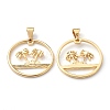 Brass Pendants KK-J278-28G-1