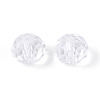 Baking Paint Transparent Glass Beads X1-GLAA-N011-10mm-02-2