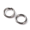 Tarnish Resistant 304 Stainless Steel Open Jump Rings STAS-Q186-02-4x0.6mm-3