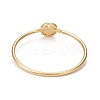 Rack Plating Brass Micro Pave Cubic Zirconia Bangles BJEW-E071-22G-01-3